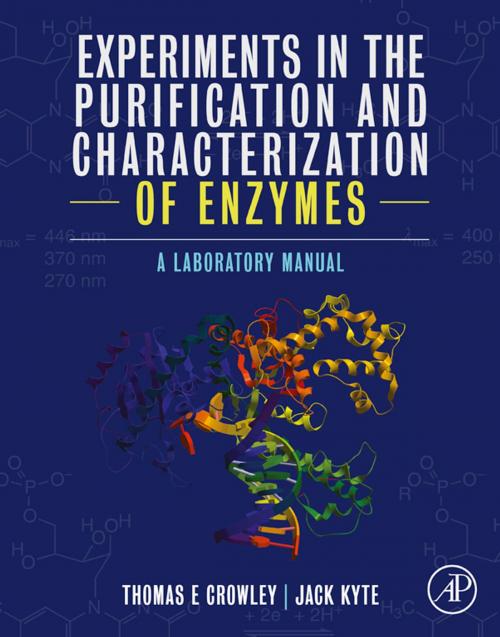Cover of the book Experiments in the Purification and Characterization of Enzymes by Thomas E. Crowley, Jack Kyte, Elsevier Science