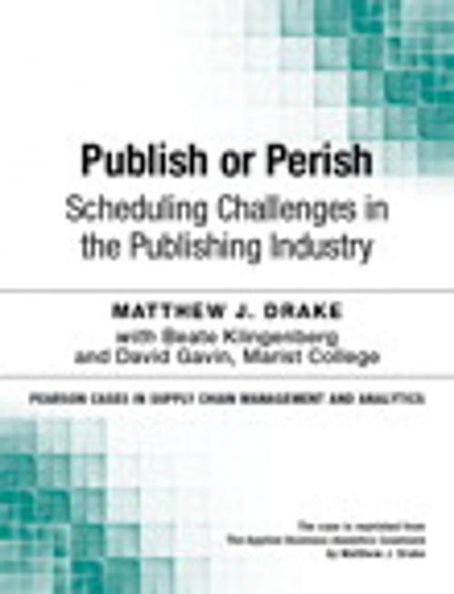 Cover of the book Publish or Perish by Matthew Drake, Pearson Education