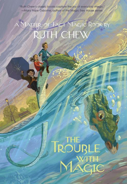 Cover of the book A Matter-of-Fact Magic Book: The Trouble with Magic by Ruth Chew, Random House Children's Books