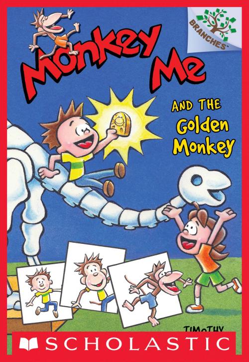 Cover of the book Monkey Me and the Golden Monkey: A Branches Book (Monkey Me #1) by Timothy Roland, Scholastic Inc.
