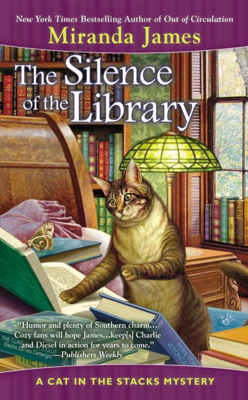 Cover of the book The Silence of the Library by Miranda James, Penguin Publishing Group