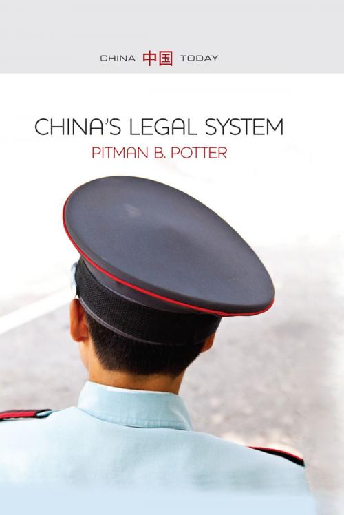 Cover of the book China's Legal System by Pitman Potter, Wiley