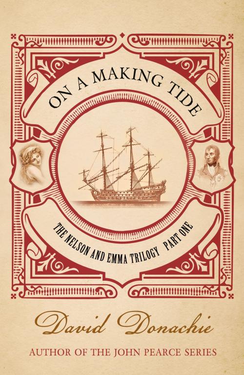 Cover of the book On a Making Tide by David Donachie, Allison & Busby