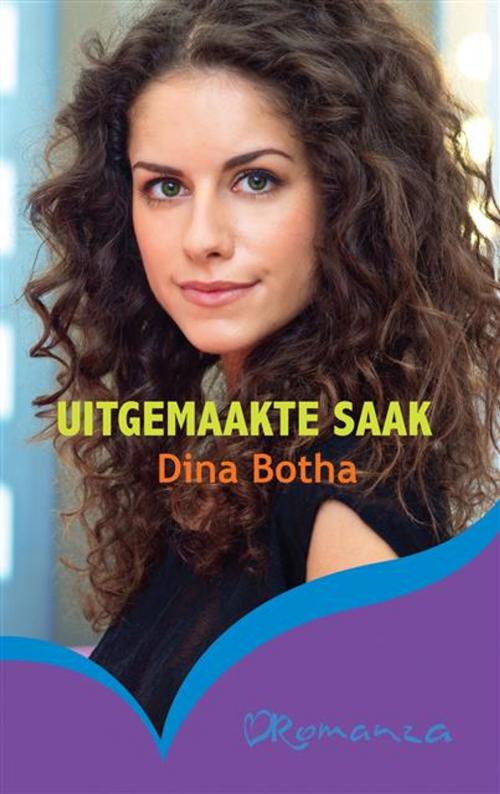Cover of the book Uitgemaakte saak by Dina Botha, LAPA Uitgewers