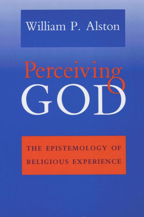 Cover of the book Perceiving God by William P. Alston, Cornell University Press