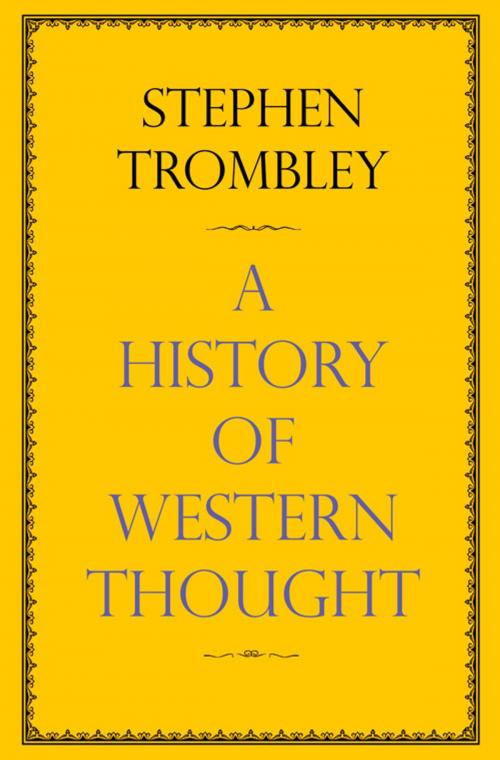 Cover of the book A Very Short History of Western Thought by Stephen Trombley, Atlantic Books