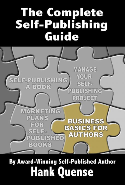 Cover of the book Business Basics for Authors by Hank Quense, Hank Quense
