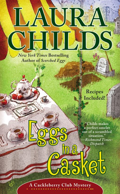 Cover of the book Eggs in a Casket by Laura Childs, Penguin Publishing Group