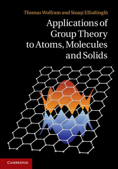Cover of the book Applications of Group Theory to Atoms, Molecules, and Solids by Thomas Wolfram, Şinasi Ellialtıoğlu, Cambridge University Press