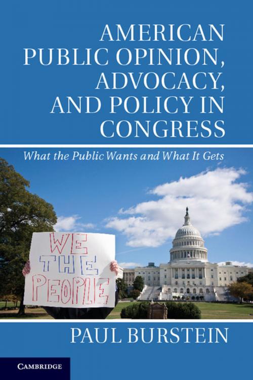 Cover of the book American Public Opinion, Advocacy, and Policy in Congress by Paul Burstein, Cambridge University Press