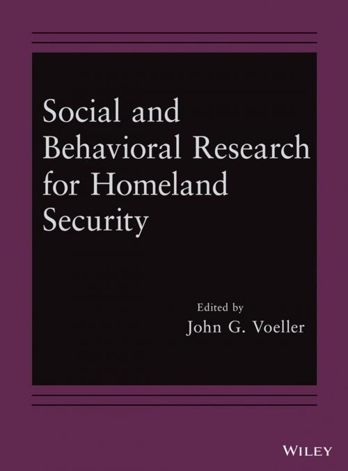 Cover of the book Social and Behavioral Research for Homeland Security by , Wiley