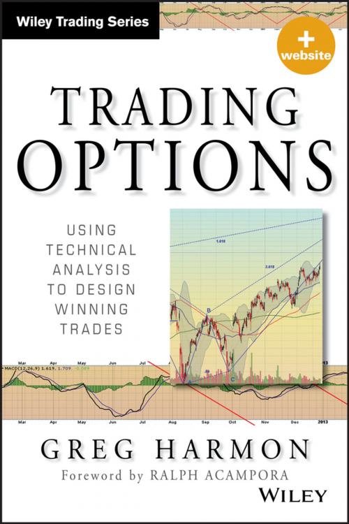 Cover of the book Trading Options by Greg Harmon, Wiley