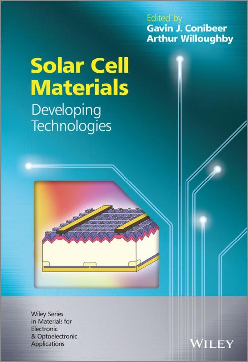 Cover of the book Solar Cell Materials by Arthur Willoughby, Wiley