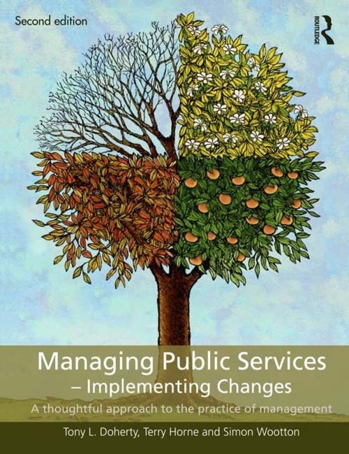 Cover of the book Managing Public Services - Implementing Changes by Tony L. Doherty, Terry Horne, Simon Wootton, Taylor and Francis