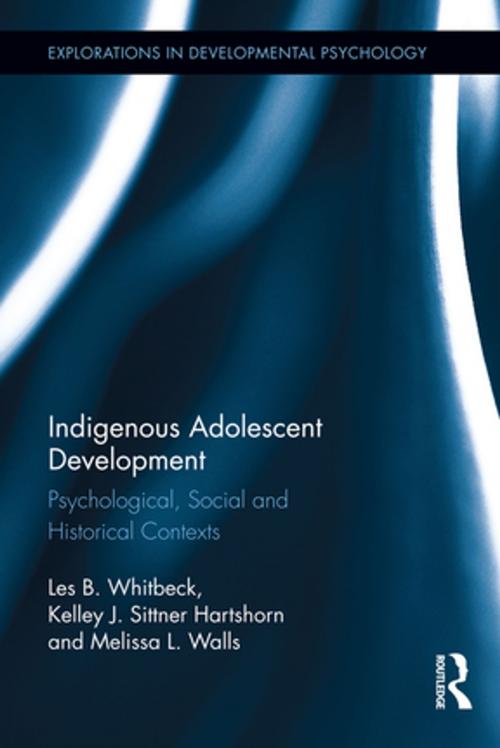 Cover of the book Indigenous Adolescent Development by Les B. Whitbeck, Melissa Walls, Kelley Hartshorn, Taylor and Francis