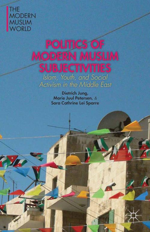 Cover of the book Politics of Modern Muslim Subjectivities by D. Jung, M. Petersen, S. Sparre, Palgrave Macmillan US
