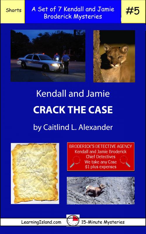 Cover of the book Kendall and Jamie Crack the Case: A Set of Seven 15-Minute Mysteries by Caitlind L. Alexander, LearningIsland.com