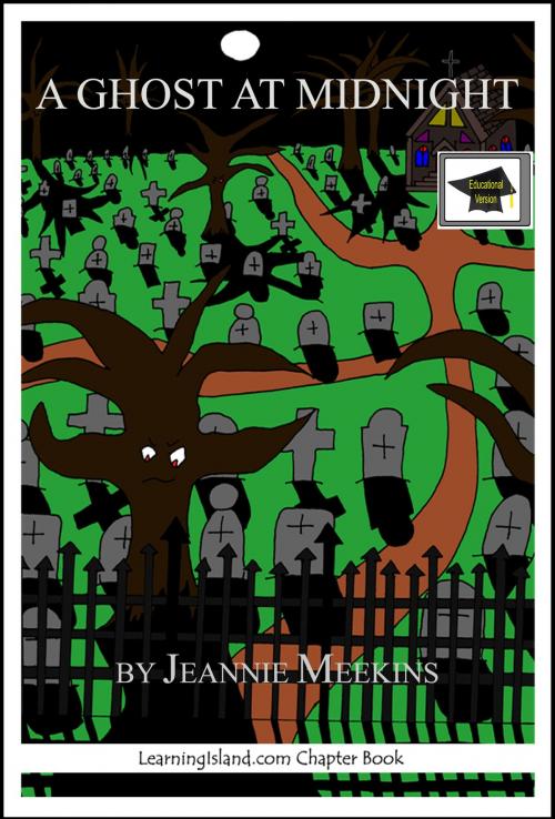 Cover of the book A Ghost At Midnight, Educational Version by Jeannie Meekins, LearningIsland.com