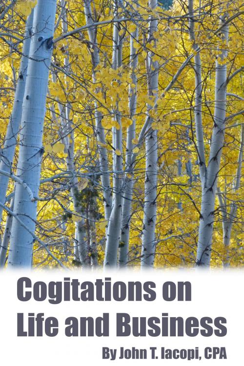 Cover of the book Cogitations on Life and Business by John Iacopi, John Iacopi