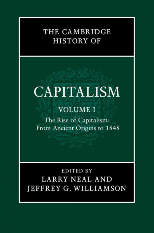 Cover of the book The Cambridge History of Capitalism: Volume 1, The Rise of Capitalism: From Ancient Origins to 1848 by , Cambridge University Press