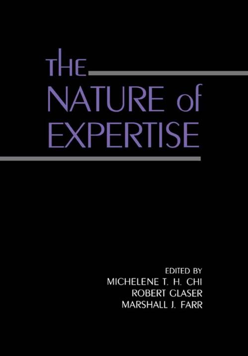 Cover of the book The Nature of Expertise by , Taylor and Francis