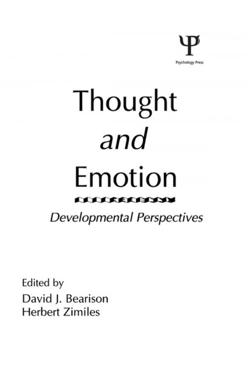 Cover of the book Thought and Emotion by , Taylor and Francis