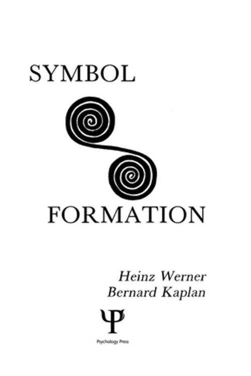 Cover of the book Symbol Formation by H. Werner, B. Kaplan, Taylor and Francis
