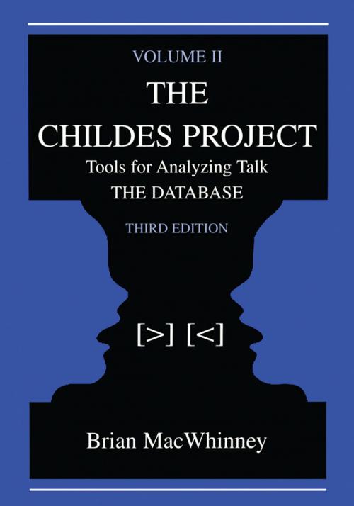 Cover of the book The Childes Project by Brian MacWhinney, Taylor and Francis
