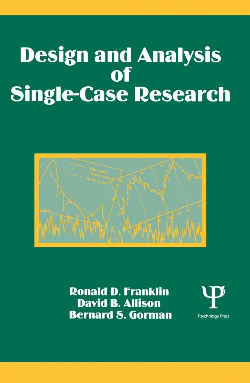 Cover of the book Design and Analysis of Single-Case Research by , Taylor and Francis