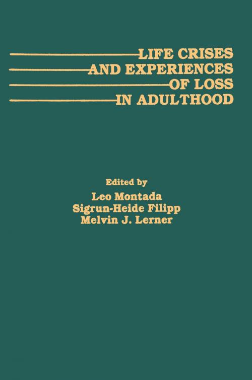 Cover of the book Life Crises and Experiences of Loss in Adulthood by , Taylor and Francis
