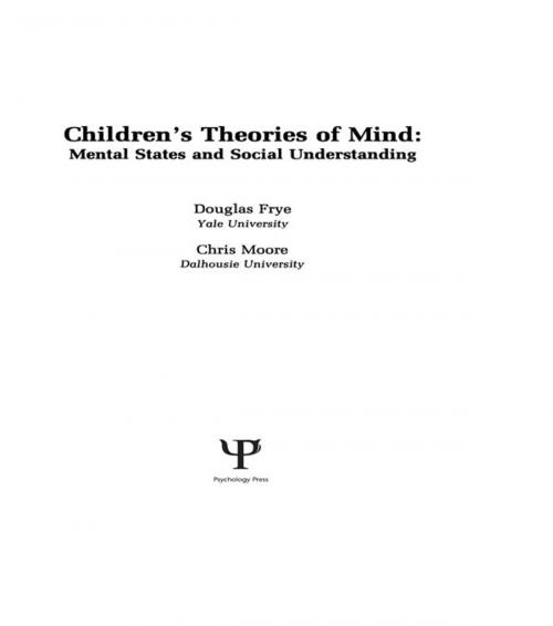 Cover of the book Children's Theories of Mind by , Taylor and Francis