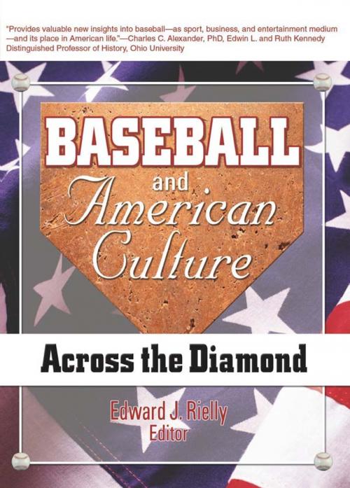 Cover of the book Baseball and American Culture by Frank Hoffmann, Edward J Rielly, Martin J Manning, Taylor and Francis