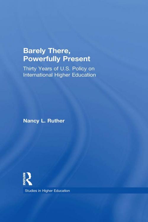 Cover of the book Barely There, Powerfully Present by Nancy L. Ruther, Taylor and Francis