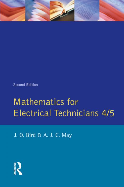 Cover of the book Mathematics for Electrical Technicians by John Bird, Antony J.C. May, CRC Press