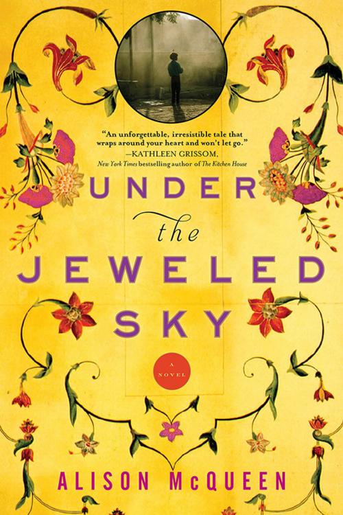 Cover of the book Under the Jeweled Sky by Alison McQueen, Sourcebooks