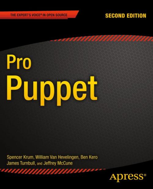 Cover of the book Pro Puppet by Spencer Krum, William Van Hevelingen, Ben Kero, James Turnbull, Jeffrey  McCune, Apress