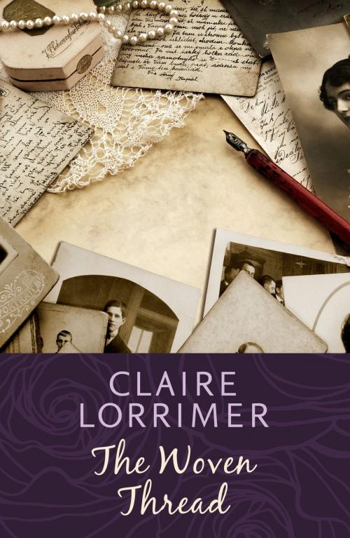 Cover of the book The Woven Thread by Claire Lorrimer, Hodder & Stoughton