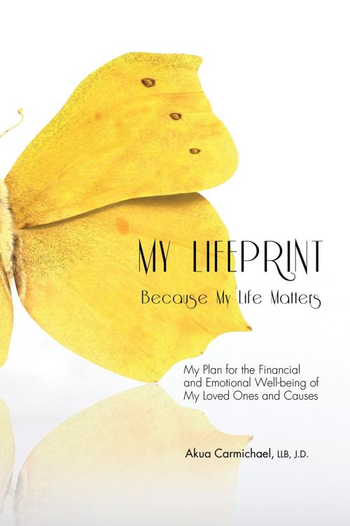 Cover of the book My Lifeprint: Because My Life Matters by Akua Carmichael, Essence Publishing