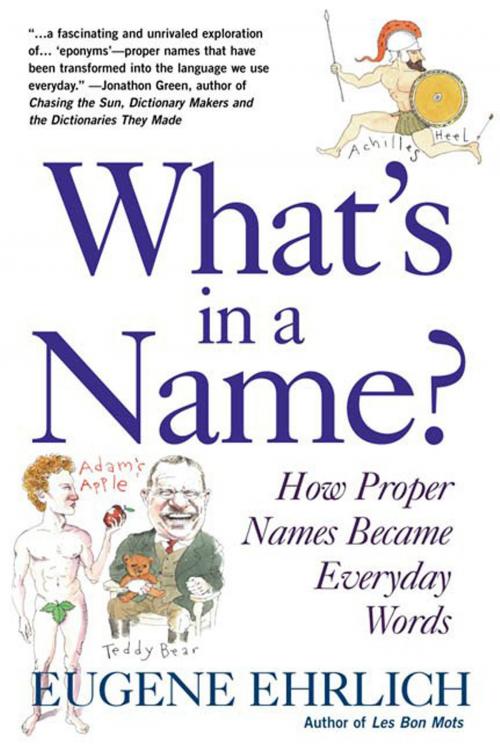 Cover of the book What's in a Name? by Eugene Ehrlich, Henry Holt and Co.