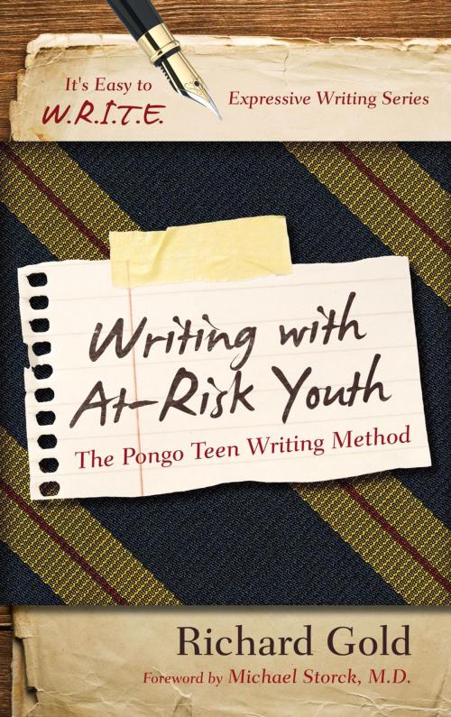 Cover of the book Writing with At-Risk Youth by Richard Gold, R&L Education