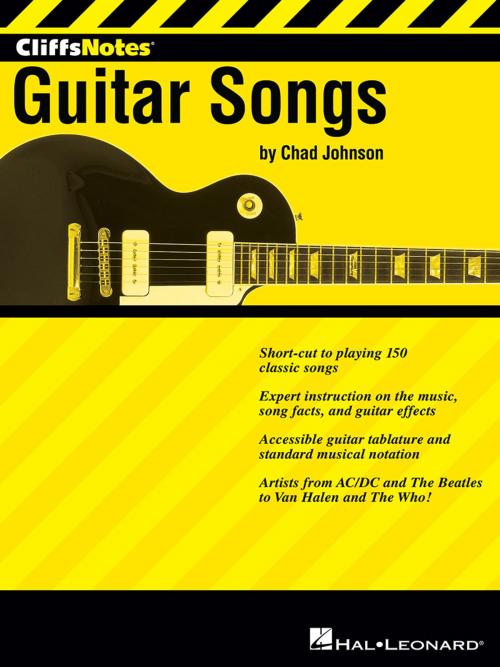 Cover of the book CliffsNotes to Guitar Songs by Chad Johnson, Hal Leonard