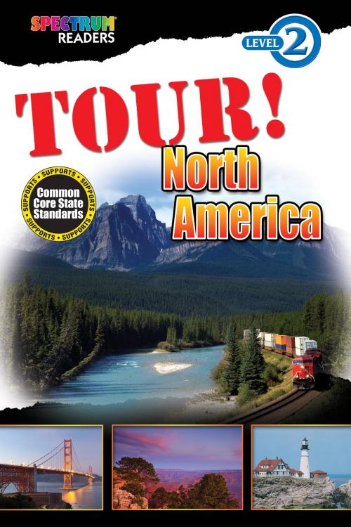 Cover of the book TOUR! North America by Lisa Kurkov, Carson Dellosa Education
