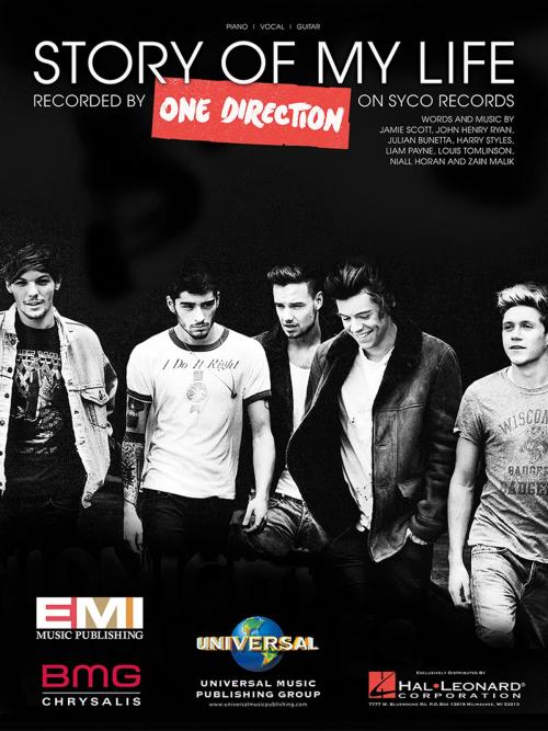 Cover of the book Story of My Life Sheet Music by One Direction, Hal Leonard