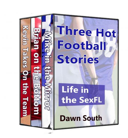 Cover of the book Three Hot Football Stories: Life in the SexFL by Dawn South, Midnight South Productions