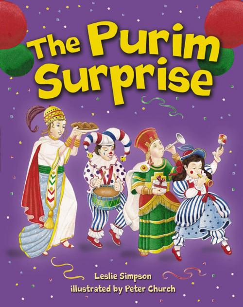 Cover of the book The Purim Surprise by Lesley Simpson, Lerner Publishing Group