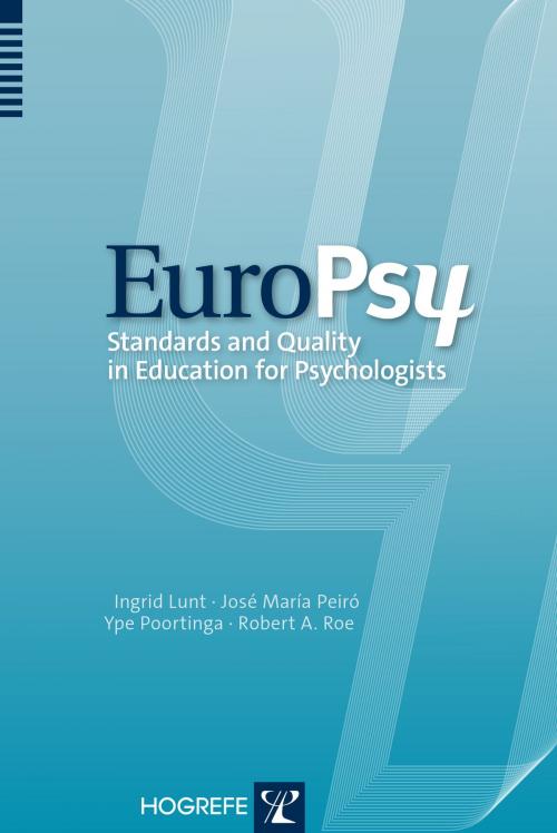 Cover of the book EuroPsy by Ingrid Lunt, Ype Poortinga, José María Peiró, & Robert A. Roe, Hogrefe Publishing
