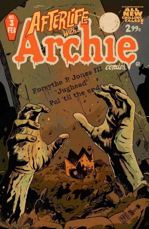 Cover of the book Afterlife With Archie #3 by Roberto Aguirre-Sacasa, Francesco Francavilla, Jack Morelli, Archie Comic Publications, Inc.