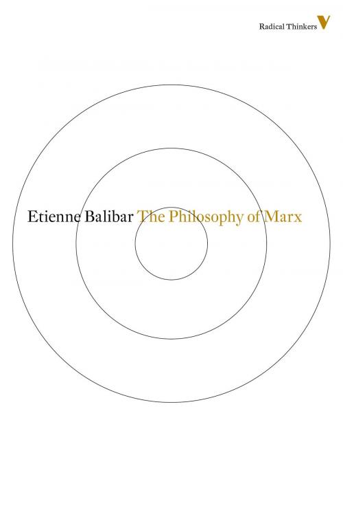 Cover of the book The Philosophy Of Marx by Etienne Balibar, Verso Books