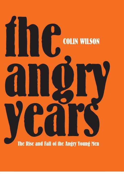 Cover of the book The Angry Years by Colin Wilson, Pavilion Books