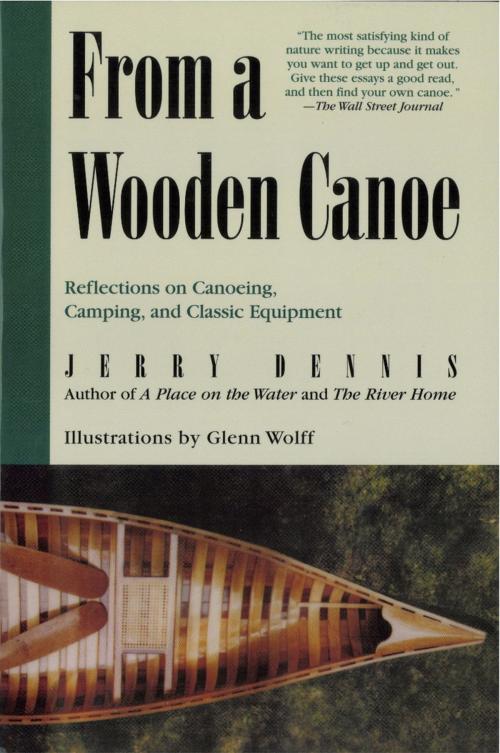 Cover of the book From a Wooden Canoe by Jerry Dennis, Diversion Books